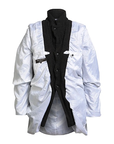 COMME des GARÇONS Jacket HOMME PLUS Off white 90% Wool, 10% Nylon