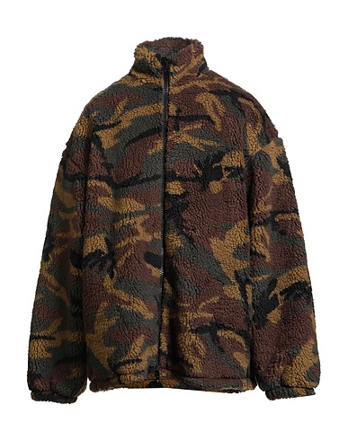 VETEMENTS Teddy Coat Military green 100% Polyester