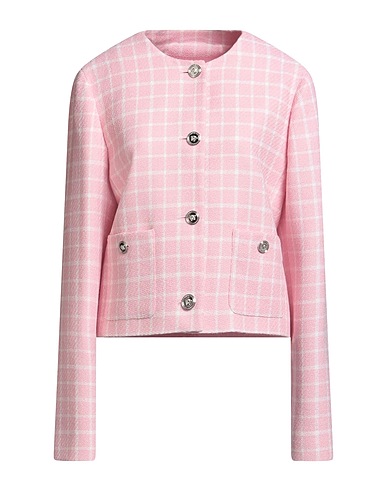 VERSACE Jacket Pink 89% Virgin Wool, 11% Polyamide