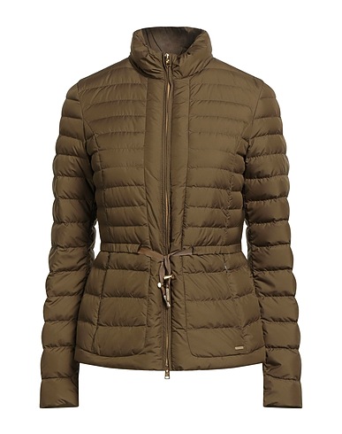 WOOLRICH Shell jacket Military green 100% Polyester