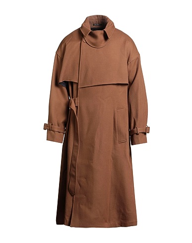 EMPORIO ARMANI Coat Brown 100% Virgin Wool