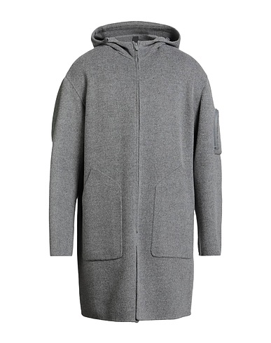 HEVÒ Coat Grey 100% Wool