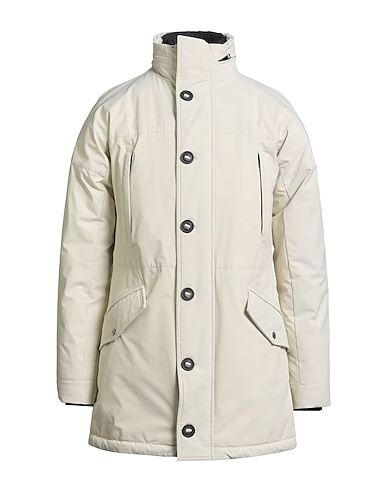 MABRUN Shell jacket Ivory 85% Polyamide, 15% Elastane, Polyester