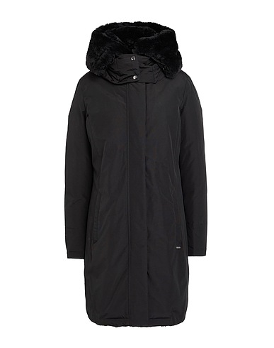 WOOLRICH Cappotto Nero 60% Cotone, 40% Poliammide