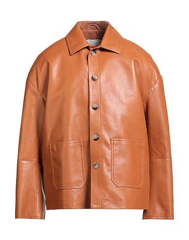 NANUSHKA Jacket Tan 100% Polyester, Polyurethane