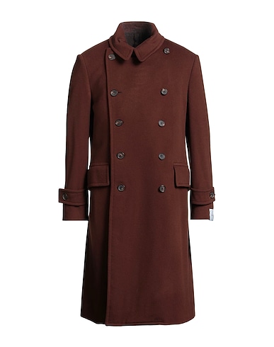 CARUSO Coat CIOCCOLATO 90% Wool, 10% Cashmere