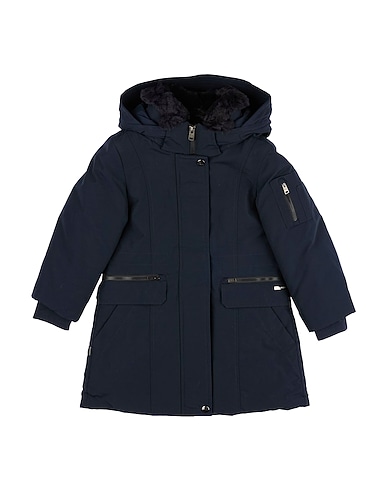 WOOLRICH Shell jacket Midnight blue 60% Cotton, 40% Polyamide
