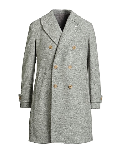 L.B.M. 1911 Coat Light green 43% Polyester, 29% Cotton, 18% Acrylic, 10% Virgin Wool