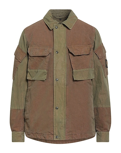 BELSTAFF Μπουφάν Χακί 51% Πολυαμίδη, 49% Βαμβάκι