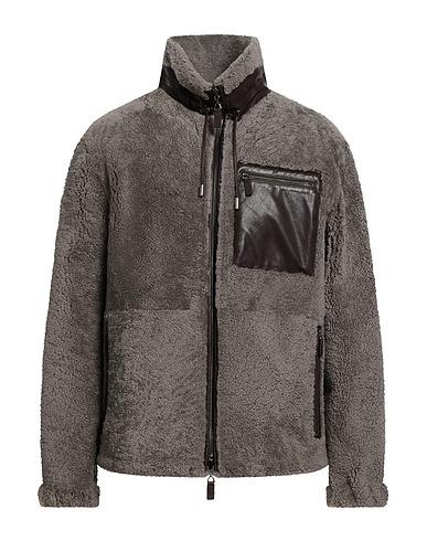 EMPORIO ARMANI Jacket Grey 100% Shearling