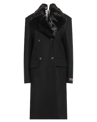 N°21 코트 NERO 80% 울, 18% 폴리아미드, 2% 엘라스테인, 모달, 폴리에스테르