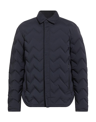 EMPORIO ARMANI Piumino Blu navy 87% Poliestere, 13% Elastan
