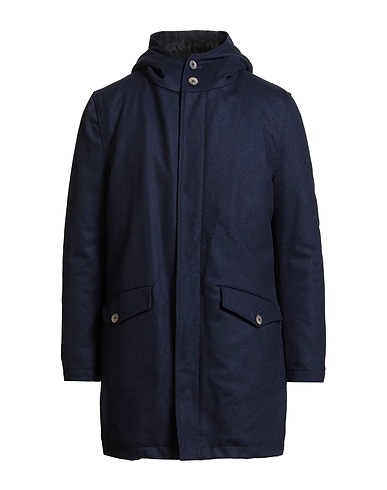 26.7 TWENTYSIXSEVEN Coat Navy blue 80% Wool, 20% Polyester