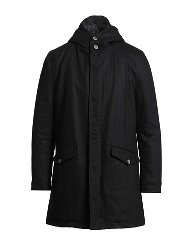 26.7 TWENTYSIXSEVEN Coat Black 80% Wool, 20% Polyester