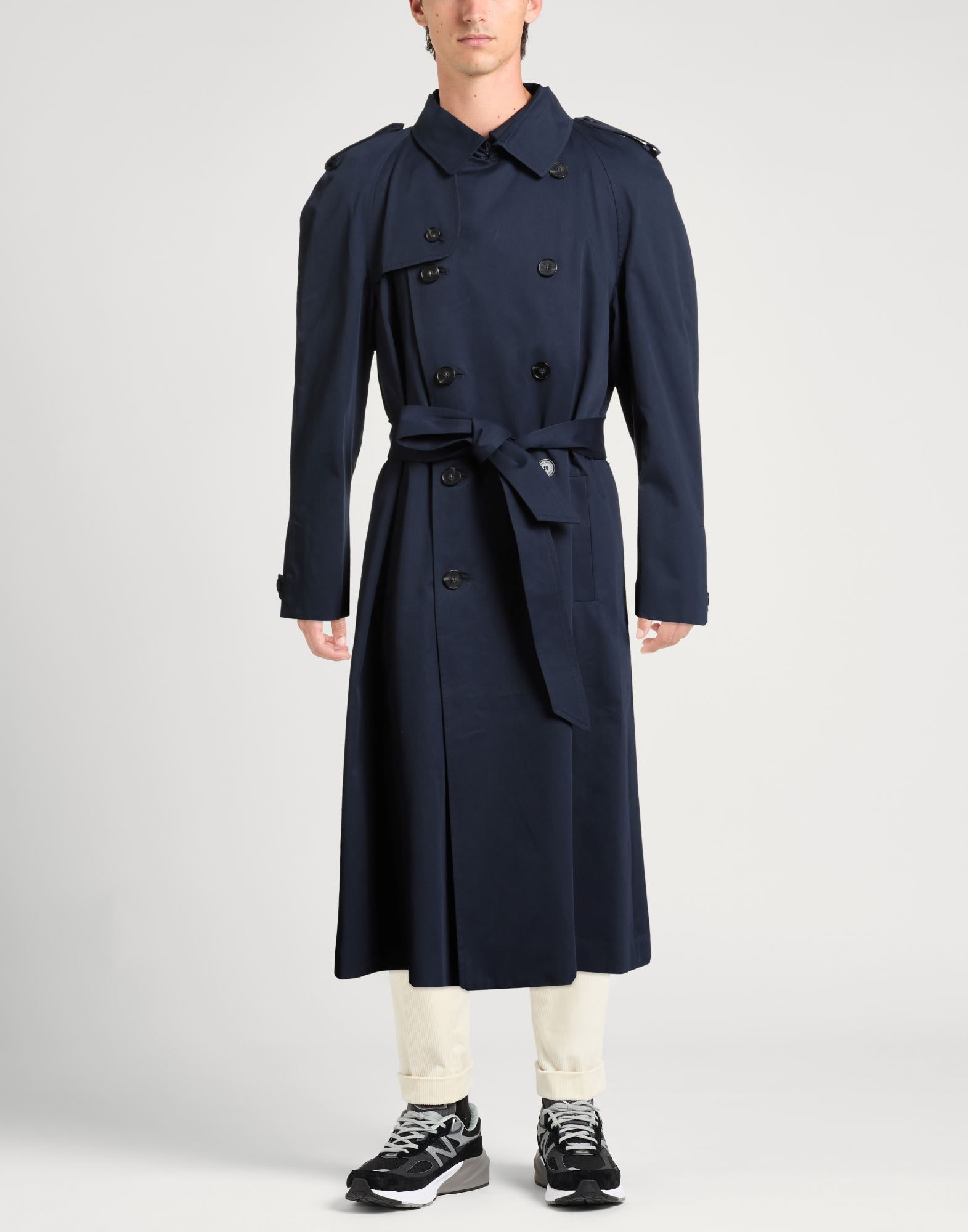 PATRIZIA PEPE コート＆ブルゾン | ライトコート ネイビー メンズ | YOOX