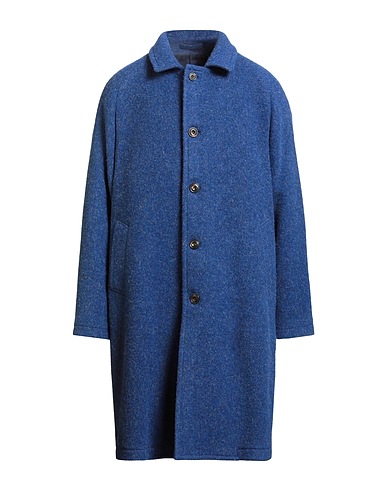 L.B.M. 1911 Coat Navy 100% Virgin Wool