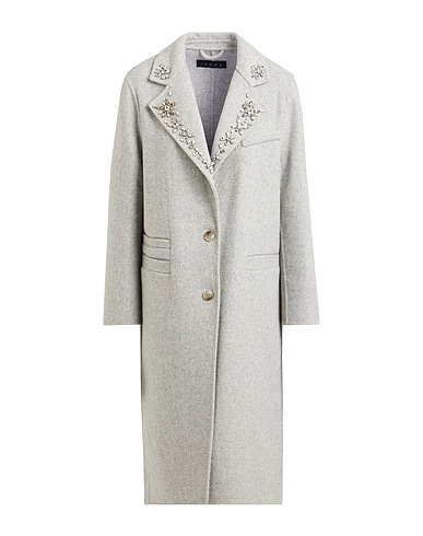 ICONA by KAOS Coat Light grey 70% Wool, 30% Polyester