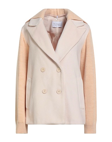 KAOS Coat Cream 34% Acrylic, 24% Polyamide, 23% Mohair wool, 15% Viscose, 4% Metallic fiber