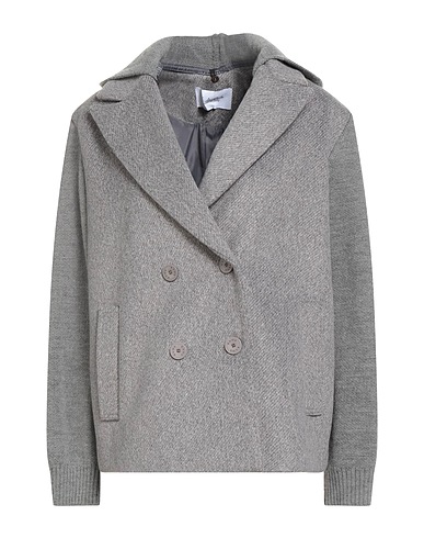 KAOS Double breasted pea coat 34% Acrylic, 24% Polyamide, 23% Mohair wool, 15% Viscose, 4% Metallic fiber