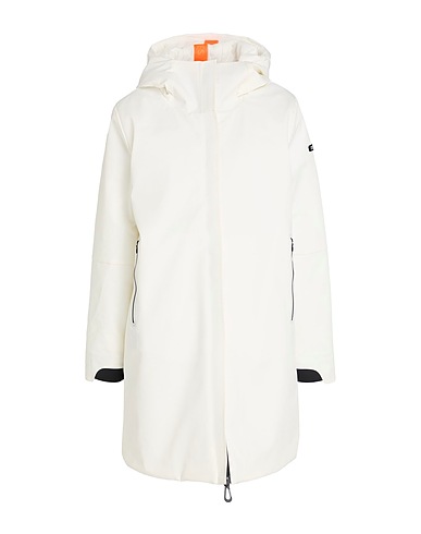 SUNSTRIPES Coat White 89% Polyamide, 11% Elastane