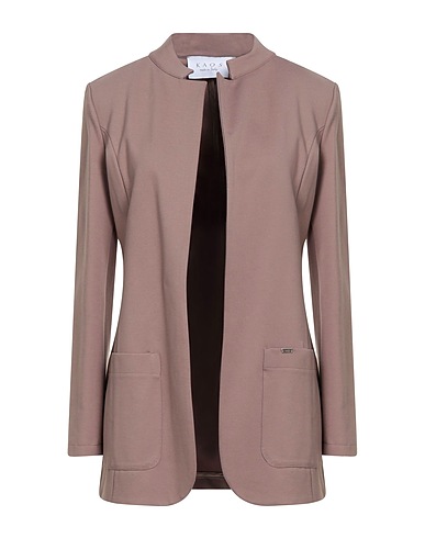 KAOS Jacket Taupe 70% Viscose, 25% Polyamide, 5% Elastane