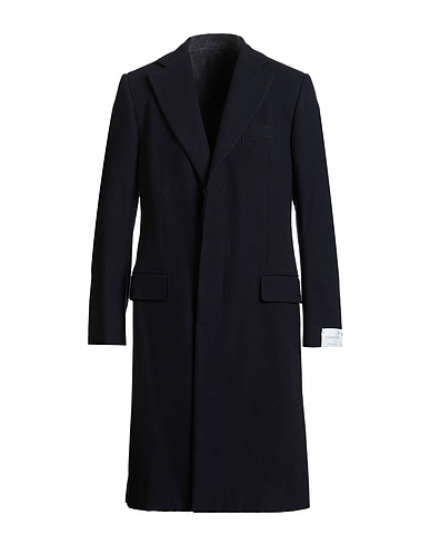 CARUSO Coat Navy blue 100% Wool