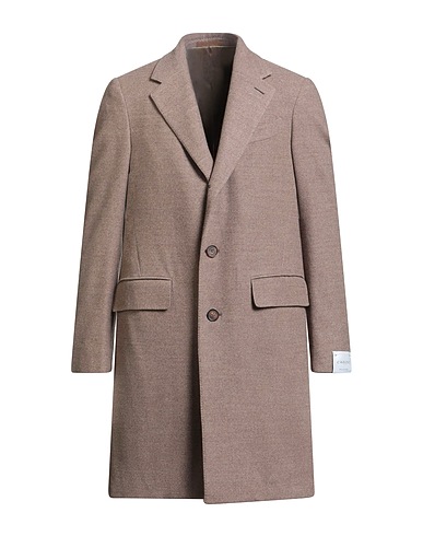CARUSO Coat Light brown 100% Wool