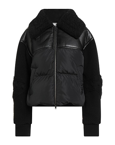 ICEBERG Shell  jacket Black 100% Polyester, Wool, Polyamide, Mohair wool
