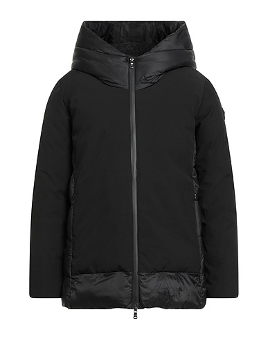 CANADIAN Shell jacket Black 90% Polyester, 10% Elastane
