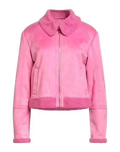 GAUDÌ Jacket JEANS Pink 100% Polyester