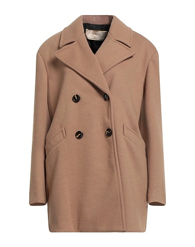 KAOS JEANS Coat Camel 100% Polyester