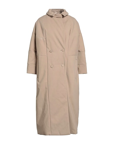DRIES VAN NOTEN Coat Sand 97% Cotton, 3% Elastane