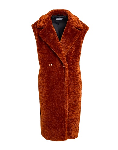 GAUDÌ Teddy Coat Rust 100% Polyester