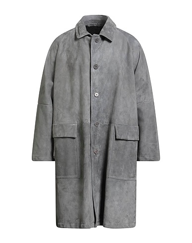 SALVATORE SANTORO Coat Grey Ovine leather