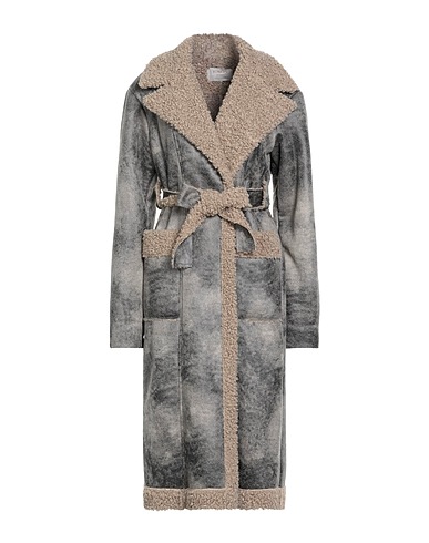 KAOS JEANS Teddy Coat Dark brown 100% Cotton