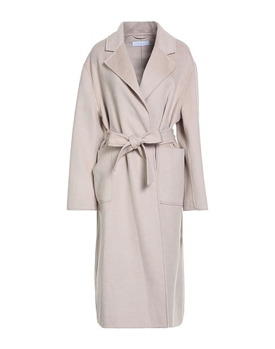 KAOS Coat Beige 50% Cotton, 25% Viscose, 25% Polyester