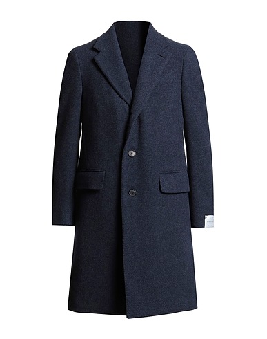 CARUSO Coat Slate blue 90% Wool, 10% Cashmere