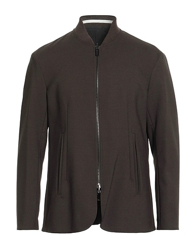 EMPORIO ARMANI Cazadora Verde militar 40% Lana Virgen, 29% Poliéster, 28% Viscosa, 3% Elastán