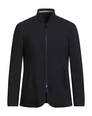 EMPORIO ARMANI Cazadora Azul marino 40% Lana Virgen, 29% Poliéster, 28% Viscosa, 3% Elastán