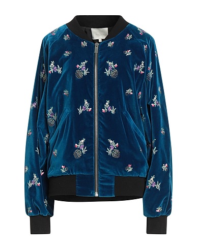 AMEN Bomber Deep teal 70% Cotton, 28% Viscose, 2% Elastane