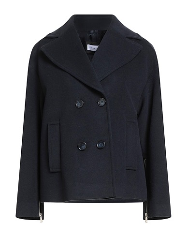 CARACTÈRE Coat Navy blue 77% Wool, 20% Polyamide, 3% Cashmere