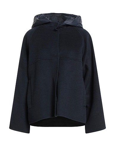 CARACTÈRE Coat Navy blue 100% Polyamide