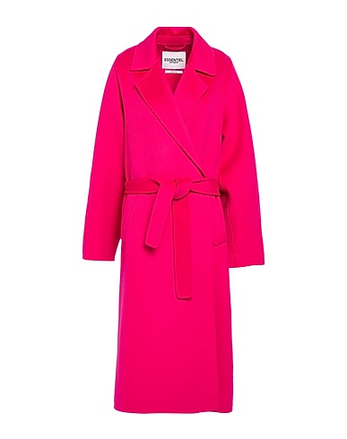 ESSENTIEL ANTWERP Coat Magenta 100% Wool