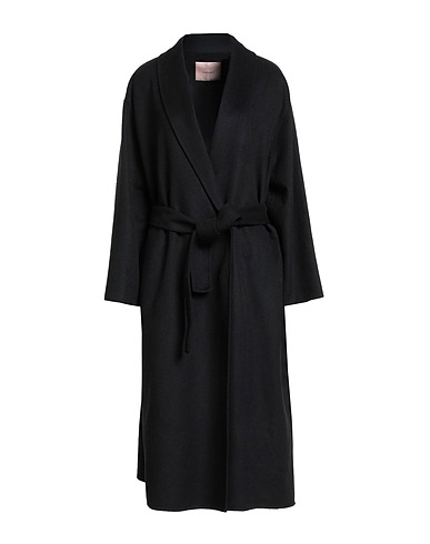TWINSET Cappotto Nero 60% Poliestere, 40% Lana