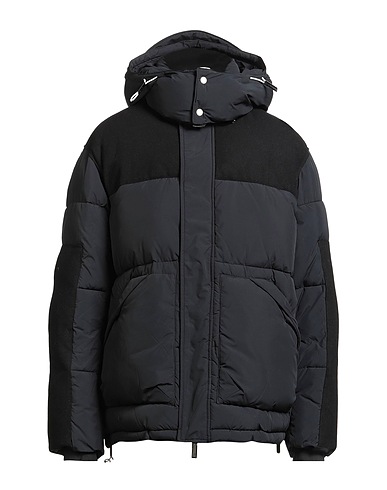 EMPORIO ARMANI Shell jacket Black 100% Polyester, Virgin Wool