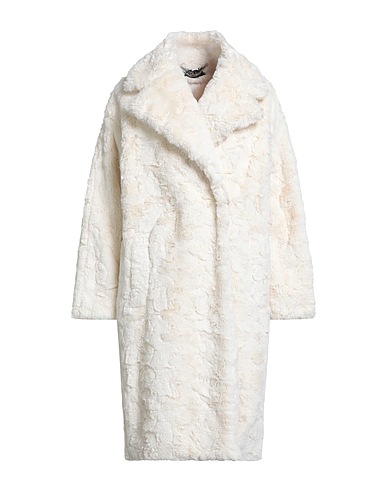 NORA BARTH Teddy Coat Ivory 29% Wool, 29% Cotton, 25% Polyester, 15% Acrylic, 2% Other Fibres