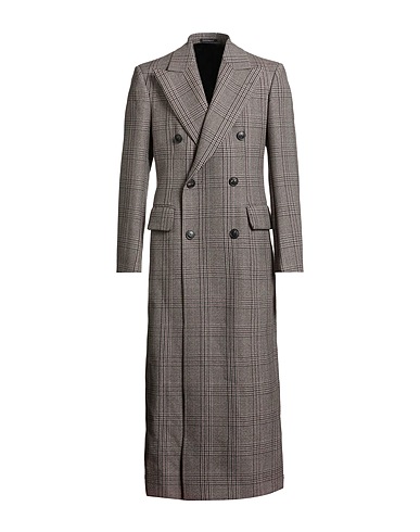 EMPORIO ARMANI Coat Camel 100% Virgin Wool
