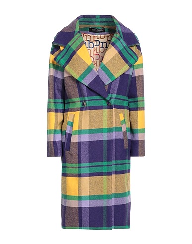 NORA BARTH Coat Purple 64% Polyester, 33% Rayon, 3% Elastane