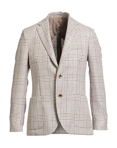LARDINI Blazer Taupe 41% Wool, 40% Alpaca wool, 19% Silk