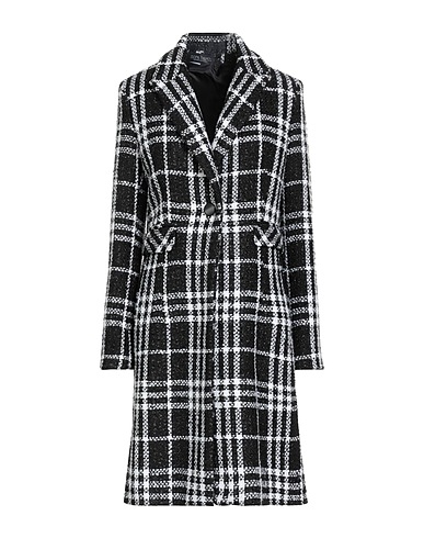 NORA BARTH Coat Black 90% Polyester, 10% Other Fibres